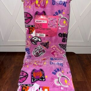 Mean Girls Pink Cloud Throw Blanket